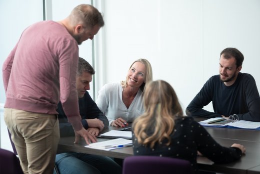Overleg tussen collega's